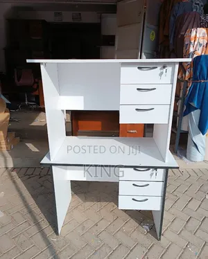 Boss Office Products Kisasa Standing Desk chenye Droo 3