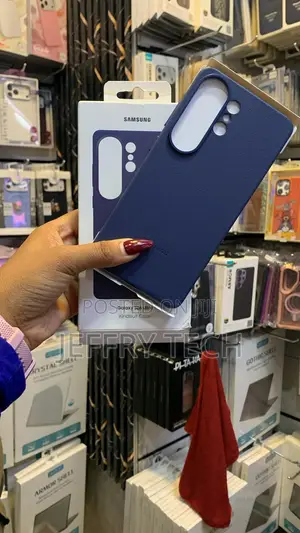 Kifaa cha Ngozi cha Samsung Galaxy S26 Ultra chenye MagSafe (Bluu Nyeusi)