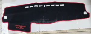 Mitsubishi Dashboard Cover - Black, Red & Blue