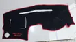 Mitsubishi Dashboard Cover - Black, Red & Blue - 4