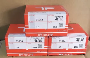 4E/5E Piston Rings for Toyota Corolla, Starlet & Sprinter