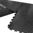 Modaflor 90x60cm Black Anti-Fatigue Bubble Mat - 1