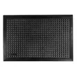 Modaflor 90x60cm Black Anti-Fatigue Bubble Mat - 2