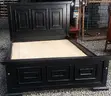 4x6 Black Bed Frame - 2