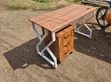Boss Office Products Metallic Frame Office Desk - Brand New - 2