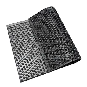 Black Domed Anti-Fatigue Bubble Mat 90x60cm
