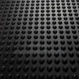 Anti-Fatigue Bubble Floor Mat 90x60cm Nyeusi