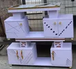 Quality Locally Made Istanbul Modern TV Stand with Marble Finish - 1