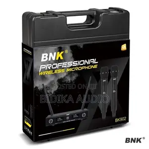 BNK BK902 Professional Dual Wireless Microphone
