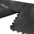 90x60cm Black Anti-Fatigue Bubble Mat for Office - 2