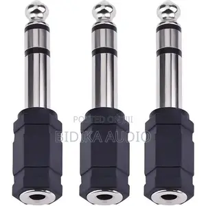 DP 6.35mm hadi 3.5mm Adapta za Sauti (Mpya Kabisa)