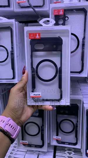 Xundd Shockproof Clear Case na Magnetic Ring kwa Google Pixel 6a