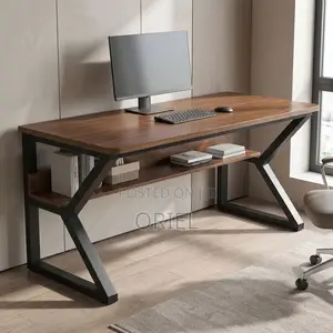 Office Desk with Integrated Storage
