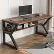 Office Desk with Integrated Storage - 4