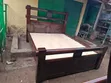 King Size Bed - Mahogany, Brand New - 1