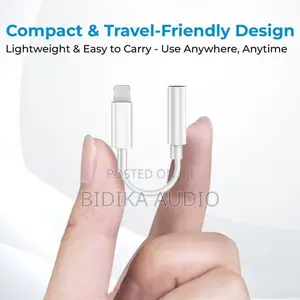 Lightning to 3.5mm Audio Earphone Jack Adapter