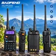 Baofeng UV-5R Walkie Talkie with Keypad & Charging Dock - 1