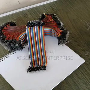 40pcs 20cm Male-to-Male Dupont Jumper Wires for Arduino