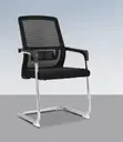 Mid-Back Cantilever Mesh Visitor's Chair - 4