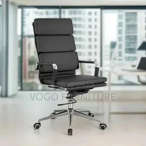 Ergonomic Adjustable Leather Office Chair
