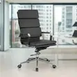 Ergonomic Adjustable Leather Office Chair - 1