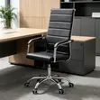 Ergonomic Adjustable Leather Office Chair - 5