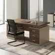 1400mm Managerial Office Desk with Storage - 5