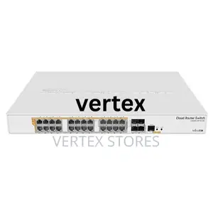 MikroTik CRS328-24P-4S+RM 24-Port Gigabit PoE Switch