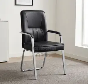 Visitor Chair With Arms - Brown