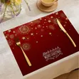 Christmas Themed Table Placemats (Set of 6) - 1