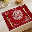 Christmas Themed Table Placemats (Set of 6) - 2