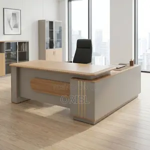 1.8m Executive Brown Office Desk