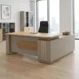 1.8m Executive Brown Office Desk - 3