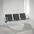 3-Link Heavy Duty Reception Visitor Bench - 3