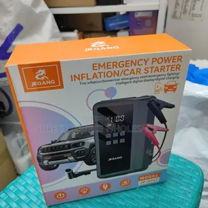 JEQANG 4-in-1 Car Jump Starter & Tyre Inflator