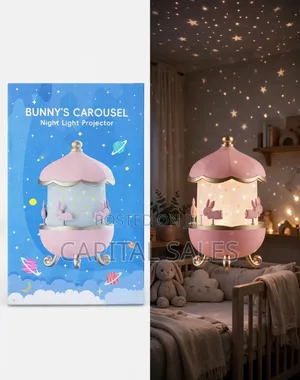 Bunny's Carousel Projector Lamp