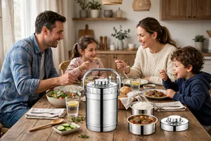 James Pot Food Flask Lita 2 - Chuma cha Kutotoa