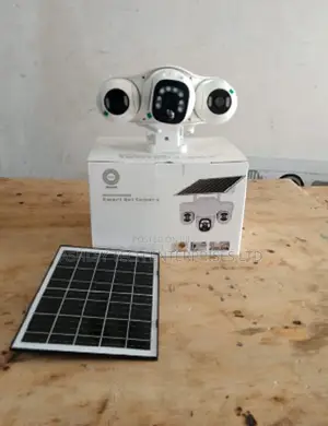 V380 VTS31 Advanced 4G Solar CCTV Camera with Triple Lens