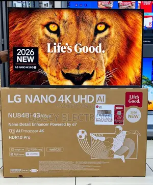 LG NanoCell TV 43 Inch 4K UHD NU84B