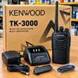 Redio ya Kenwood TK-3000 UHF Mkononi na Charger - 2