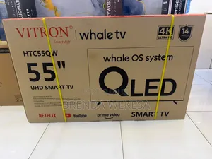 Vitron 55" QLED 4K UHD Smart TV (Whale OS)