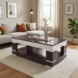 Home Office Coffee Table with MDF Top - 4