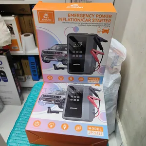 Jeqang Portable Car Battery Jump Starter & Tyre Inflator