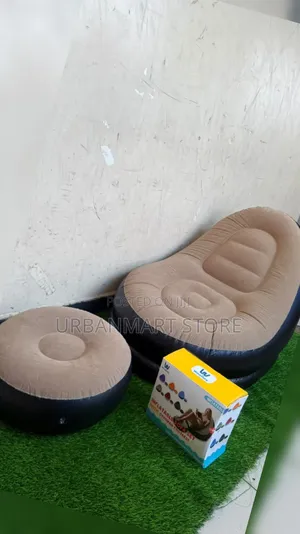 Kiti cha Kujipuliza chenye Msaada wa Miguu na Pampu