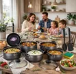 TC Nonstick Cookware Set 14 Pieces - New - 2