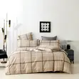 Flowered Cotton Duvet Cover Set - 5x6 - 1