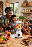 IPCONE Blender 2-in-1 na Grinder - Nyeupe - 2