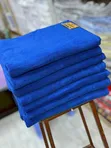 Taulo za Pamba za Camel Plain Blue (Ubora wa Hoteli) - 1