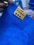 Taulo za Pamba za Camel Plain Blue (Ubora wa Hoteli) - 2