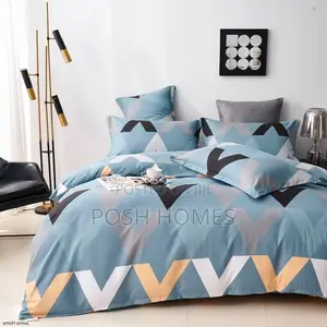 Flowered Cotton Duvet Cover Set - Superior Cotton